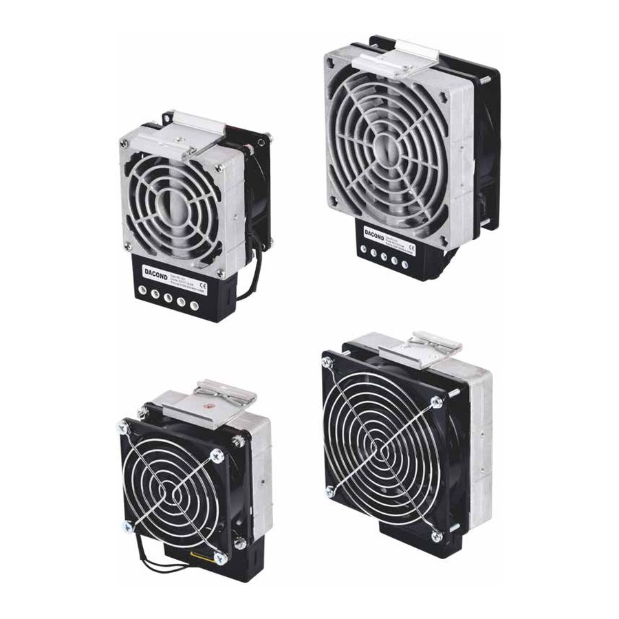 Нагреватель для щита DACOND DAC-03103.0-00, 150 Вт