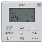 Кассетный двухтрубный фанкойл MDV MDKD-450R