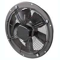 Вентилятор Ванвент YWF4D-350BR осевой в круглом фланце (2400 м³/ч)
