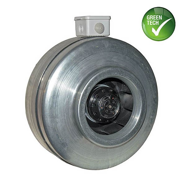 Вентилятор Ванвент ВКВ-200K EC канальный для круглых воздуховодов (950 m³/h)