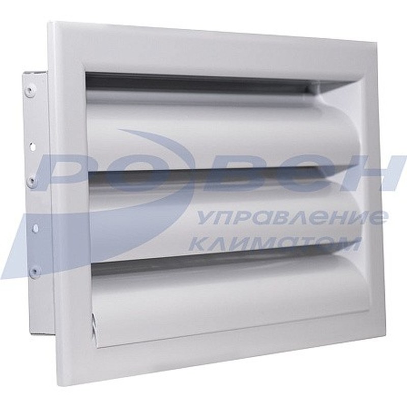 Решётка наружная РН ал 550×600 мм