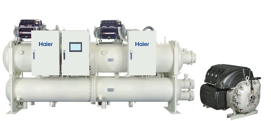 Чиллер с турбокомпрессором Haier CCWP0440MTN0000E1 с водяным охлаждением Чиллер с турбокомпрессором Haier CCWP0440MTN0000E1 с водяным охлаждением