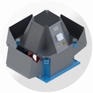 Крышный вентилятор ВКРВ №14, Ø1400 мм