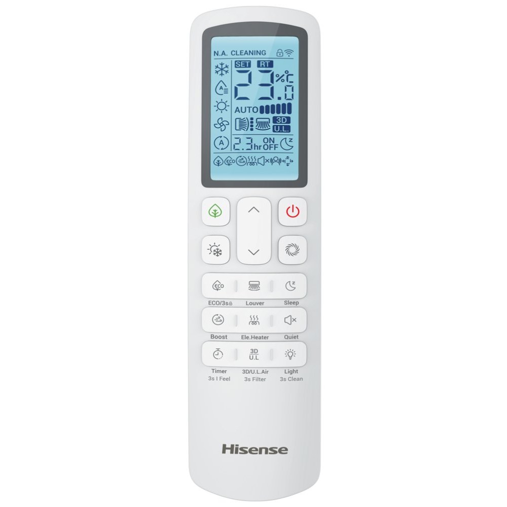 Инверторная сплит-система консольного типа Hisense HEAVY EU DC Inverter AKT-09UR4RK8/AUW-09U4RS8 WI-FI