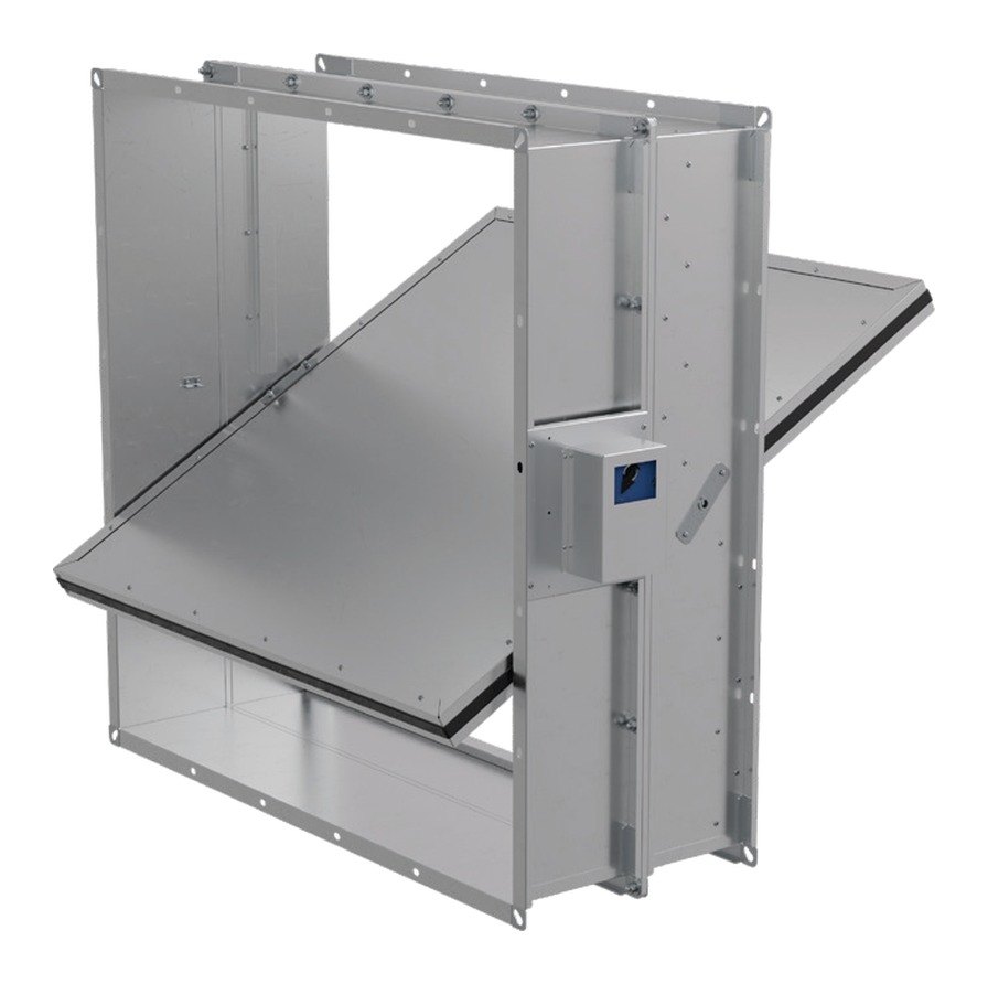 Клапан противопожарный ОЗ-60 400×400 Клапан противопожарный ОЗ-60 400×400