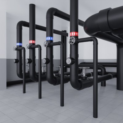 Трубка теплоизоляционная РУ-ФЛЕКС СТ 9×12 мм, 2 м